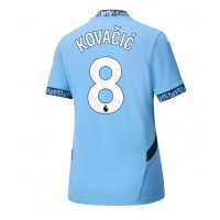 Camiseta Manchester City Mateo Kovacic #8 Primera Equipación para mujer 2024-25 manga corta